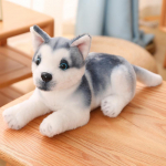 25/30cm Simulatsioon Husky Koer Palus m&auml;nguasi Hunt Pehme t&auml;idisega Loom Armas Pehme Lastenukk Kohev s&uuml;nnip&auml;evakingitus Lapsepoiss 25cm