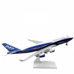 1/250 M&otilde;&otilde;tkava 747 30cm Originaalmudel B747 Protot&uuml;&uuml;p Airways Lennukimudel Vaik Valatud Lennukimudeli Komplekt Rattad Lennukile sinine