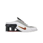 Martine Rose x Nike Shox Mule MR4 Metallik plaatina Varsity punane Naiste tossud Hall Valge Tume s&ouml;ehall IM5420-100 35.5 white