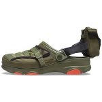 BEAMS x Crocs Classic All-Terrain S&otilde;jav&auml;e Klomp Armee Roheline Unisex Tossud 207448-309