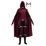 Naiste Cosplay kost&uuml;&uuml;m Scarlet Witch Cos kost&uuml;&uuml;m Wanda Scarlet Witch Cosplay Samad riided Maagia M black