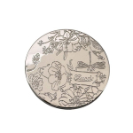 GUCCI tipptasemel h&otilde;bedane kaasaskantav meigipeegel, meigivahend kokkupandav peegel, meigi v&auml;rskendamiseks, mugav kaasas kanda, kingitus festivalideks h&otilde;be