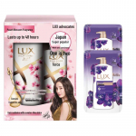 LUX Spring Peach Blossom Scented Shampoo & Shower Gel Set