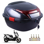 Mootorratta pagasiruumi kast Mootorratta pagasiruumi &uuml;lemine hoidik, ergonoomiline kohver, suur mootorratta pagasiruumi &uuml;lemine kandekott, veekindel must