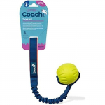 Jouet pour chien - COACHI - Tuggi Ball - Design robuste - Poign&eacute;e &eacute;lastique - Dressage roheline