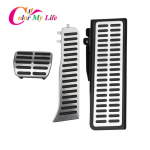 LHD auto pedaalid Volkswagen VW Tiguan 2009 - 2016 roostevabast terasest AT MT gaasipiduri pedaali katte tugi pedaali padi MT Without Rest