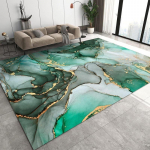 Moodne Kerge Luksus Tr&uuml;kiga Suur Vaip Libisemisvastane ja Kulumiskindel Pehme Matt Elutuppa Magamistuppa Vaip Lihtne Puhastada 80x120cm