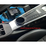 &Uuml;ks t&uuml;kk Auto Keskkonsooli Joogitopsihoidja Joogitopsi Joogihoidja Asendus Porsche Cayman & Boxster 981 718 / 911 991 jaoks