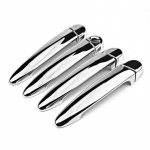 for BMW X1 E84 2012 2013 2014 2015 Carbon Fiber Chrome Car Door Handle Cover Trim Sticker Styling Auto Accessories h&otilde;be