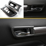Minu hea auto 4tk/komplekt Auto ukse sisek&auml;epideme dekoratiivraam Renault Koleos Samsung QM6 2016-2023 jaoks Stainlessstee silver