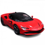 Brago 1:24 Ferrari Stradale SF90 Auto Diecast, Punane, 1 tk