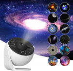 1 tk 13-&uuml;hes T&auml;heprojektor &Ouml;&ouml;lamp, Galaktikaprojektor, Planeetariumiprojektor Magamistuppa, Virmaliseprojektor Starry Sky Projector