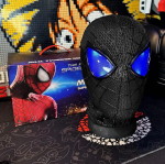 1:1 Miles Moralesi mask liigutatavate silmadega, elektrooniline ripsmetu&scaron;&scaron;, Gwen Spider-Mani kiiver, r&otilde;ngasjuhtimine, Cosplay mask, m&auml;nguasi kingituseks
