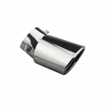 3 inch to 4 inch exhaust tip 76mm Inlet Exhaust Tips FOR HONDA CRV 2017- Exhaust Tailpipe Tip 3 inlet exhaust tip Curved sliver