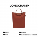 Longchamp Le Pliage Green Keskmine L&uuml;hikese K&auml;epidemega T&otilde;mblukuga Kotikott