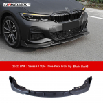 &Uuml;hilduv BMW 3. seeria G20 esiosa splitter ja tagaspoileri kerekomplekt (2020-2022)