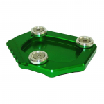 waase For Honda XLV 600 650 700 TRANSALP / DOMINATOR NX 650 / FMX 650 Kickstand Foot Side Stand Extension Pad Support Plate roheline