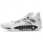 Anta Shock Wave 5 Cushioning Slip Resistant Abrasion Resistant Low top Midfoot Carbon Plate Basketball Shoes Men's 112541106R-3 42.5