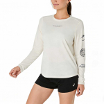 Asics Fujitrail Kiiresti kuivav Hingav Pikkade varrukatega Jooksus&auml;rk Naiste topid 2012D430-100 L