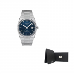 TISSOT PRX Automaatne Mehaaniline Liikumine Meeste Kellad Kell Sinine Ketas Roostevabast Terasest K&auml;ev&otilde;ru T137.407.11.041.00- Blue Gift Box Set