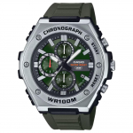 CASIO STANDARD 100m Veekindel Kvartsliikumine Vaikrihmaga K&auml;ekell Meeste Kellad Roheline Tihik MWA-300H-3AV Green Dial
