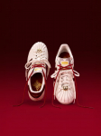 Adidas kuulsustele m&otilde;eldud SUPERSTAR II klassikalised kestadega ninaosaga tossud, Adidas kolmev&auml;rviline disain Adidas KJ6293 35.5 valge