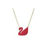 Swarovski Elegantne Signature Luige Ripatsiga Kaelakee Naiste kaelakee Punane Kuld 5604191 Box (Random Color)