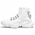 Sokid Tossud Meeste Kootud Pealispind Hingavad Spordijalatsid Sokisaapad Meeste Kingad K&otilde;rge S&auml;&auml;rega Jooksujalatsid Meestele Zapatillas De Deporte 39 valge