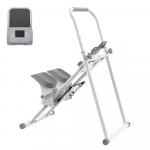 iScooter QK-7906 Kardio trepironija 3-tasemeliselt reguleeritavate k&auml;etugede ja 3-tasemeliselt reguleeritavate pedaalinurkade, maksimaalse koormusega 100 kg, t&auml;iuslik koduseks treeninguks valge