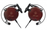 Juhtmega k&otilde;rvaklapid puidust korpusega Kompaktne Audio-Technica ATH-EW9 On-Ear korpus, Pruun,