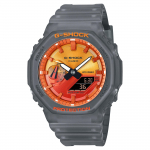 Casio G-SHOCK Meeste Vaik 200M Veekindel Analoog P&otilde;rutuskindel Kvartsikell GA-2100FLS-8A4 hall v&auml;rv