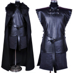 Meeste Cosplay kost&uuml;&uuml;mikomplektid Jon Snow kost&uuml;&uuml;mid Troonide m&auml;ngu keep 2XL