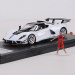 RM 1:64 Hennessey Venom F5 Sulamist Mudelauto valge