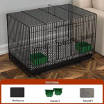 Turvaline suur puur kanadele, pardipoegadele, vutidele ja pardiinimestele 50*33*33