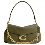 Coach Chain Tabby 26 &Otilde;lakott Naiste &Otilde;lakott Messing Oliiviroheline CY919-B4OL Basic Set (Bag+Dust Bag)
