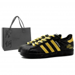 Adidas Originals Superstar 2 Kulumiskindlad Madalad Tallaosaga Toidukingad Unisex Must Kuldne JI0079(Team1284-S1) 36