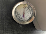 1 tk BBQ termomeetrid Ahjutermomeeter s&ouml;egrilli termomeeter Puidu suitsuahju termomeeter Fahrenheiti/℃ m&otilde;&otilde;tmine