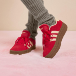 Adidas VL Court Bold madalad Saksa armee tossud naistele punased 38.5