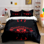Punane Manchester Unitedi logo. Voodipesukomplektid Tekikotikomplektid Tekikotid Padjap&uuml;&uuml;rid(1 * Tekikott 2 * Padjap&uuml;&uuml;ri (tekk ei kuulu komplekti)) 135x200cm black