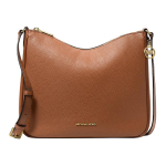 MICHAEL KORS Nayla karedast nahast postiljonikott crossbody kott keskmine naiste kohvipruun Basic Outfit (Package) pruun
