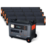 Universaalne 200W p&auml;ikesepaneel Kokkupandav p&auml;ikesepaneel kaasaskantava elektrijaama jaoks Roheline laadimine 18V p&auml;ikesepaneel Oscal PM200 Pro 200W Monocrystalline Silicon 150W-200w 4