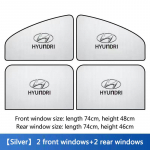 DCJW4 Auto UV-kaitse Privaatsus Esiosa Tagumine K&uuml;lg Esiklaas Aknakate Hyundai Tucson Accent Elantra Santafe Sonata I20 I30 I4 jaoks