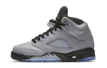 Jordan 5 Retro Wolf Grey GS 440892-008 36 black