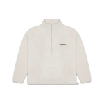 Fear Of God Essentials Polaarfliisist Poollukuga Kampsun Unisex Topid Kaerav&auml;rvi FOG-SS20-278 XL white