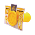 McDonald'si Happy Meal M&auml;ngime McDonalds'i Drive Thru Megafon ONE SIZE mitmev&auml;rviline