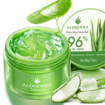 Aloderma Aloe Vera Geel 96% Puhas Orgaaniline Aloe Koostisosad 7,05 untsi, 199 g, 1 tk green