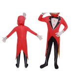 Digitaalne Tsirkus Pomni Cosplay Kost&uuml;&uuml;m H&auml;mmastav Freaki Tsirkus Multifilm Caine Cosplay R&otilde;ivad Laste Halloweeni Kost&uuml;&uuml;mid Pomni Tunked ADULT 170 red