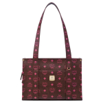 MCM Aren Visetos Kuldne Riistvara T&auml;hetr&uuml;kiga L&otilde;uendist Tassima &otilde;lakott V&auml;ike Naiste tassikotid Veinipunane-Pruun MWTGSTA034B001 Basic Set (Bag+Dust Bag) black