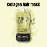 Delofil Professional Delofil Professional Argaania&otilde;li Proteiin Kollageen Juuksemask 500ml S&uuml;gavhooldus Kuivadele ja Kahjustatud Juustele beige