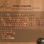 Xiaomi Mount Fuji Custom MOA Profiiliga PBT Klaviatuuriklahvid 132 Klaviatuuriklahvi V&auml;rviprintimine Klaviatuuriklahv Cherry MX L&uuml;lititele M&auml;nguri Klaviatuur brown